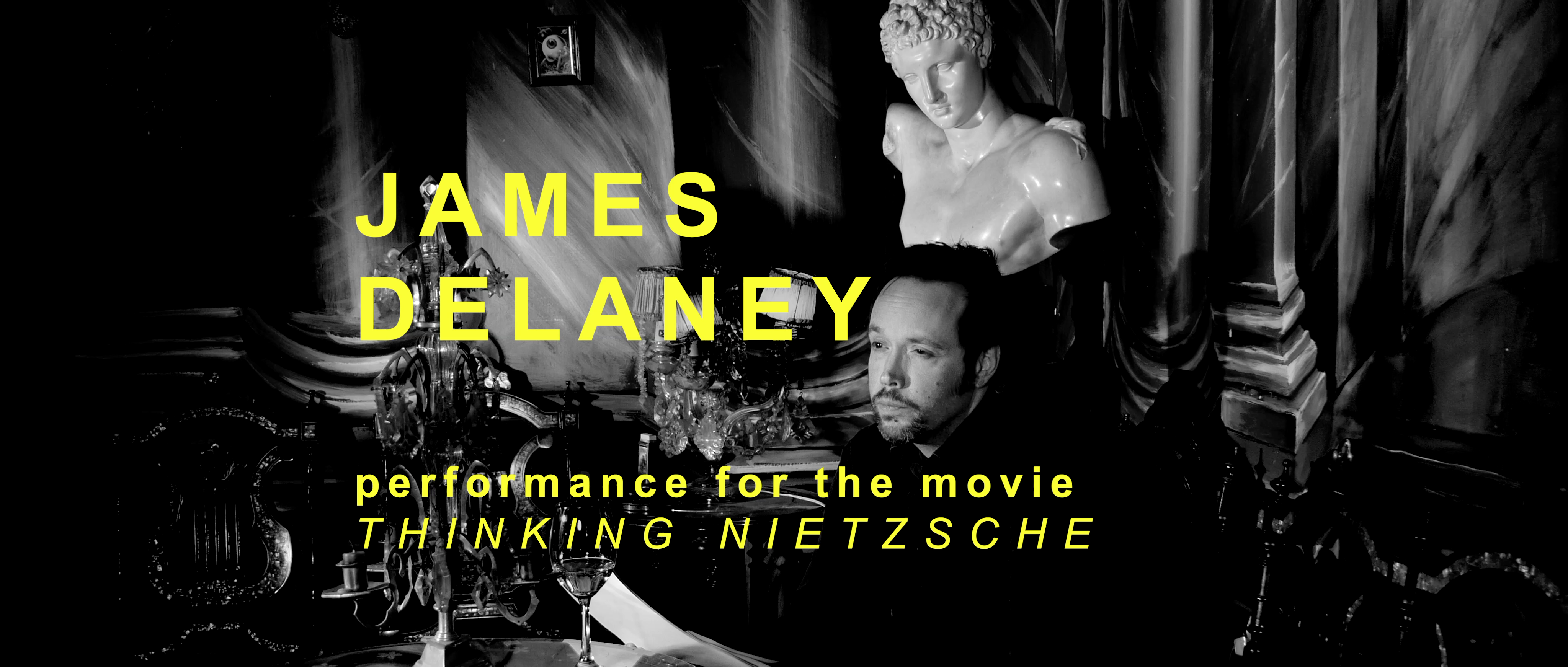 James Delaney - THINKING NIETZSCHE Performance (Still) - by Mersolis Schöne